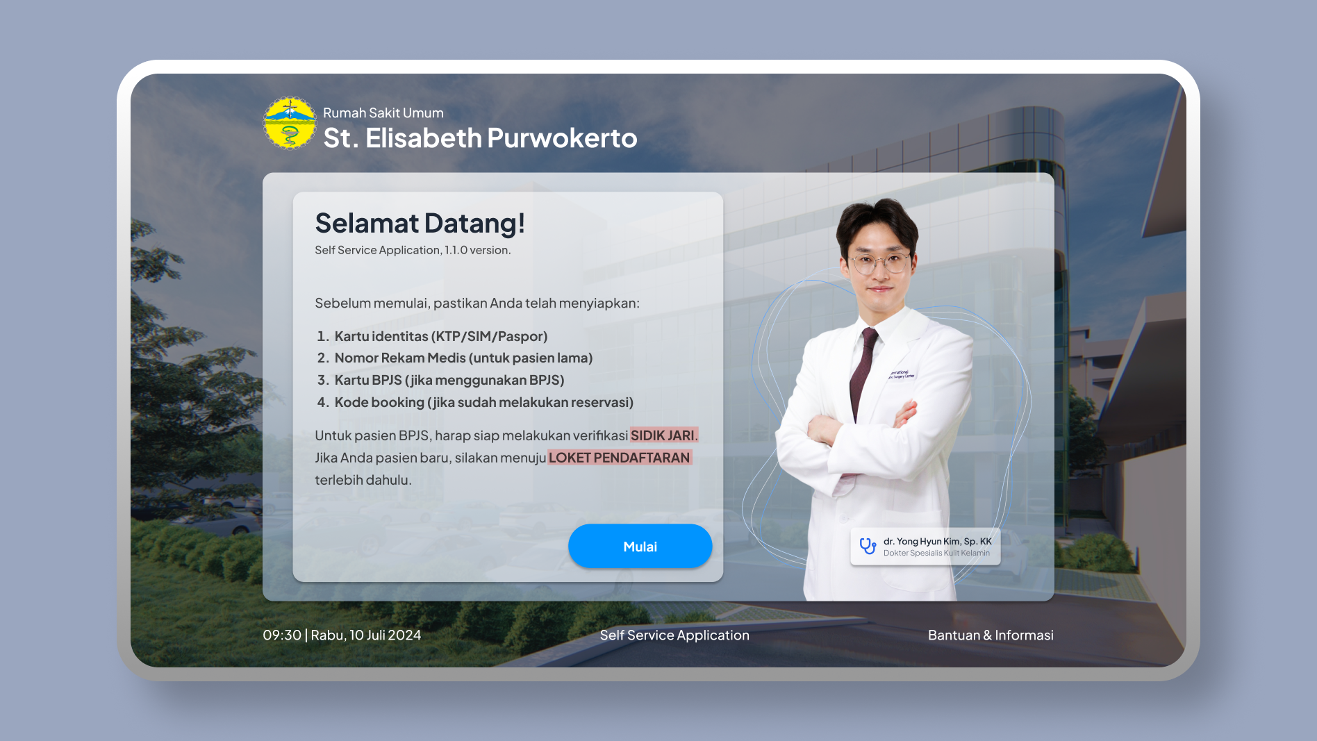 Hospital Kiosk System